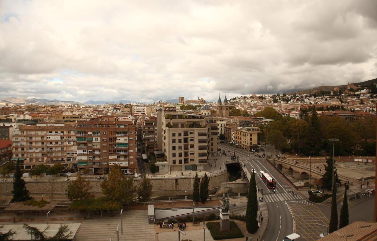 Apartamento Centro de Granada vistas fantásticas y un parking gratis Apartamento Exterior foto